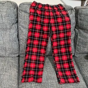 Buffalo Plaid Pajama Pants, Size Youth Medium (10)